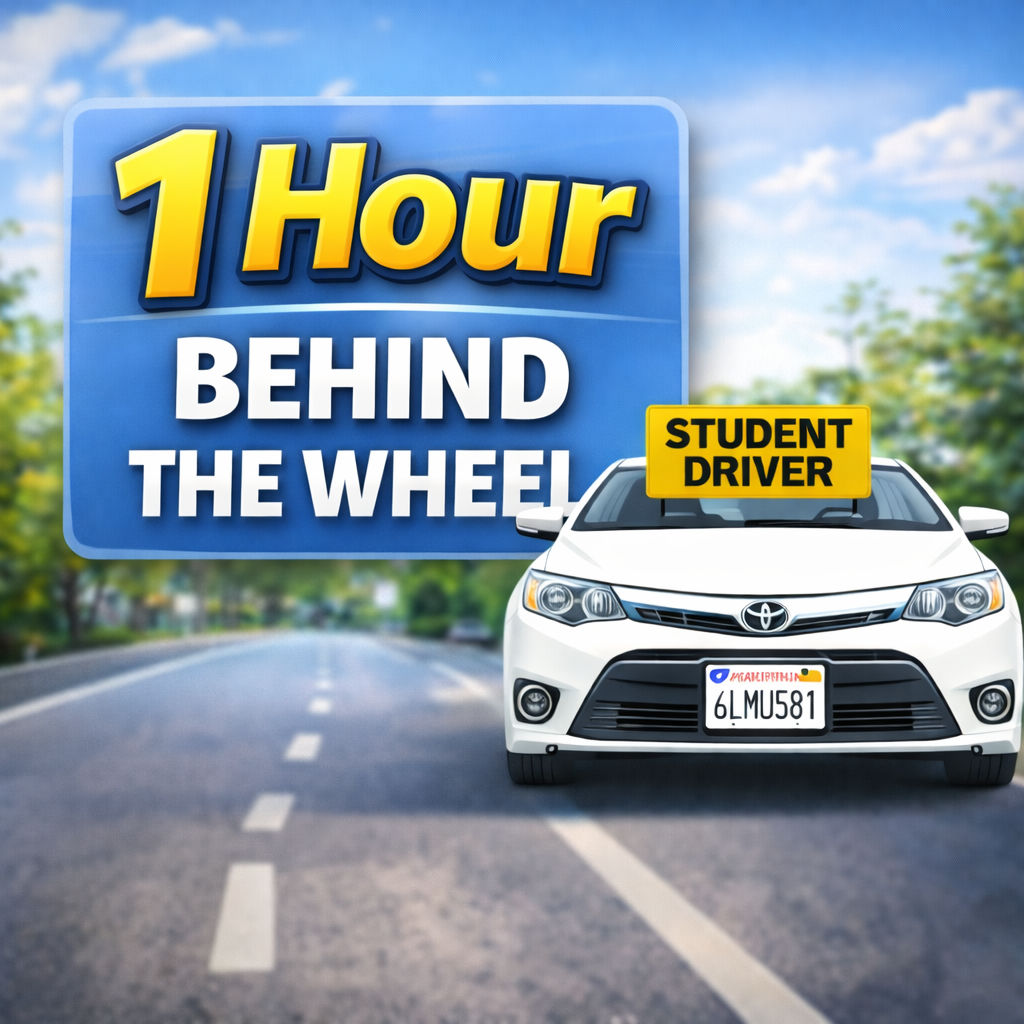 1 Hour Driving Lesson