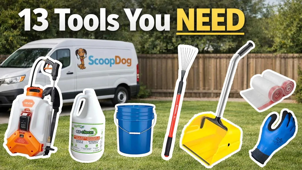 13 Tools You Need to Start a Pooper Scooper Business (2026)