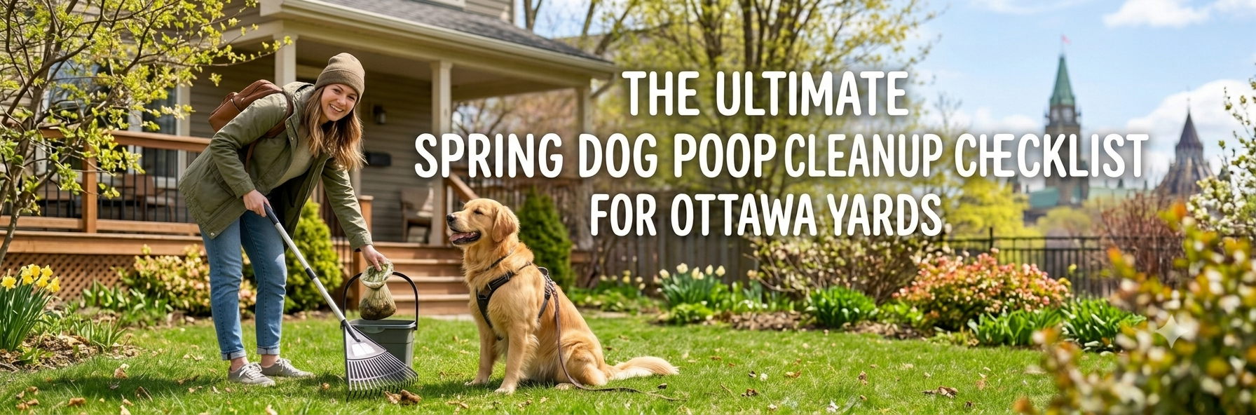 The Ultimate Spring Dog Poop Cleanup Checklist for Ottawa Yards