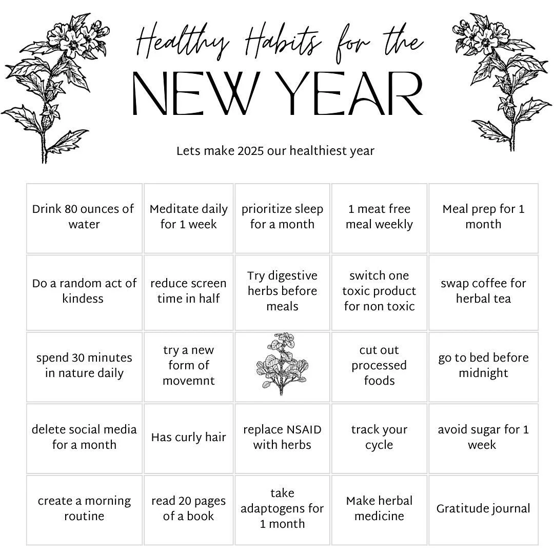✨ New Year, New Habits: Complete Your 2025 Healthy Habits Bingo! ✨

2025 is here, and it&rsquo;s the perfect time to reset, refocus, and bring new healthy habits into your life! What better way to make this fun and motivating than with a Healthy Habi