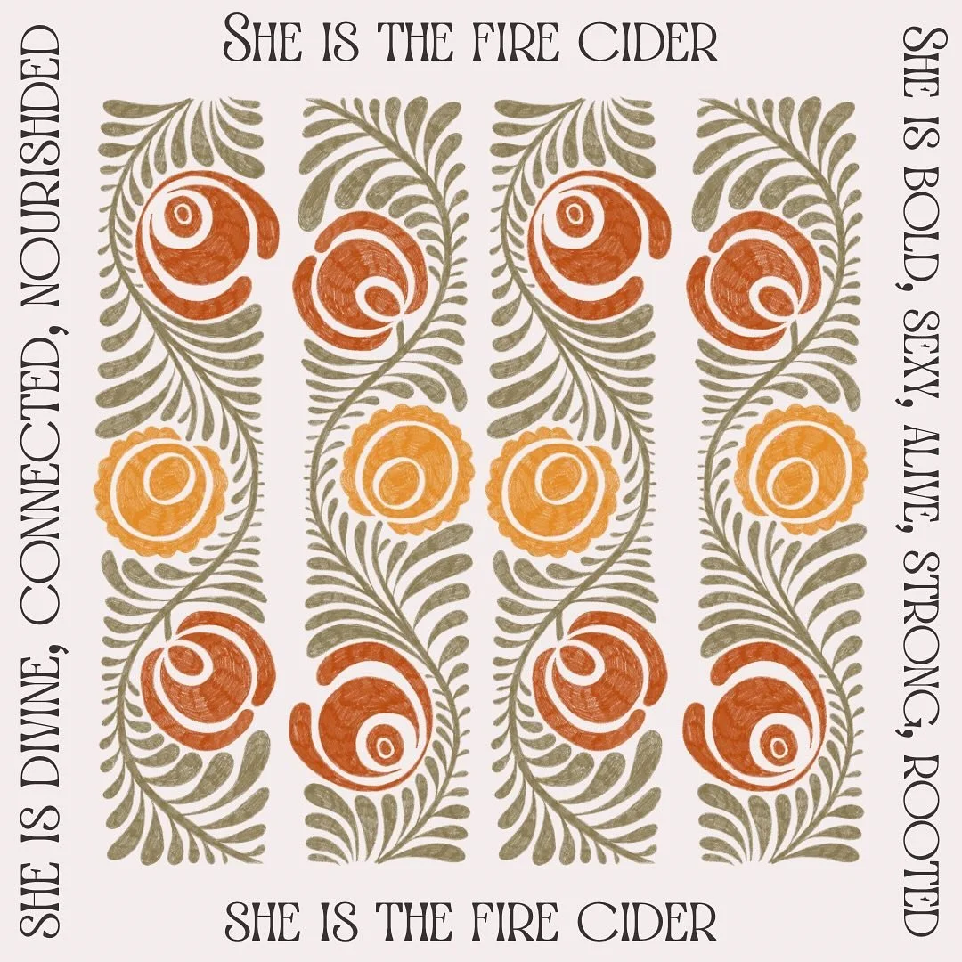 🔥✨ She is the Fire Cider ✨🔥
This is more than just an herbal tonic &ndash; it&rsquo;s a ritual in a bottle. 🌿💖
Not only does She is the Fire Cider support your immunity and digestion, but it also reconnects you to your Divine Feminine energy, nur