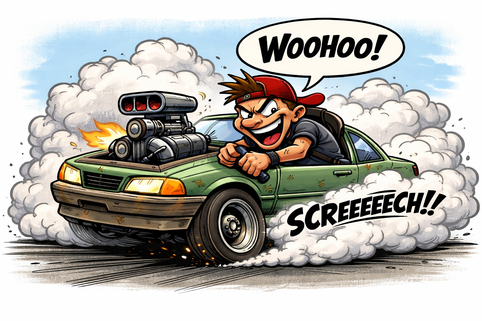 Burn out car, facebook marketplace problem