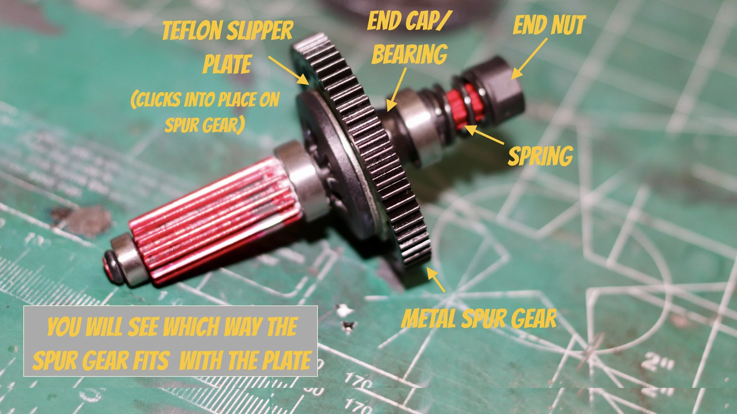New spur gear for arrma fury.