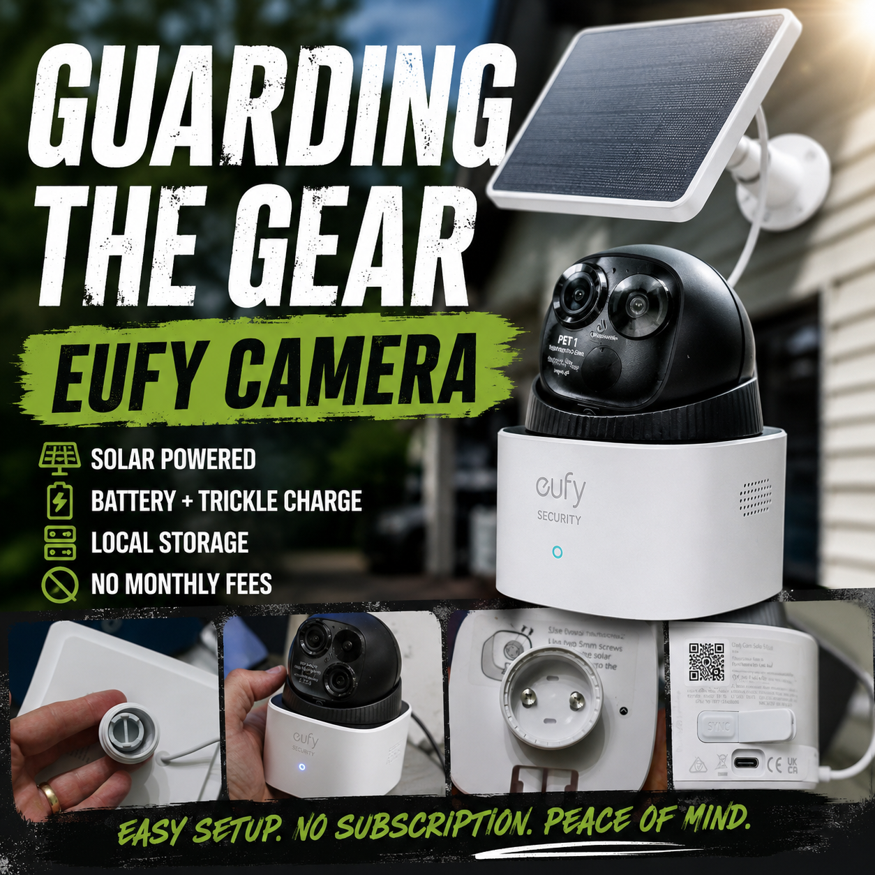 Guarding the Gear: Eufy Camera