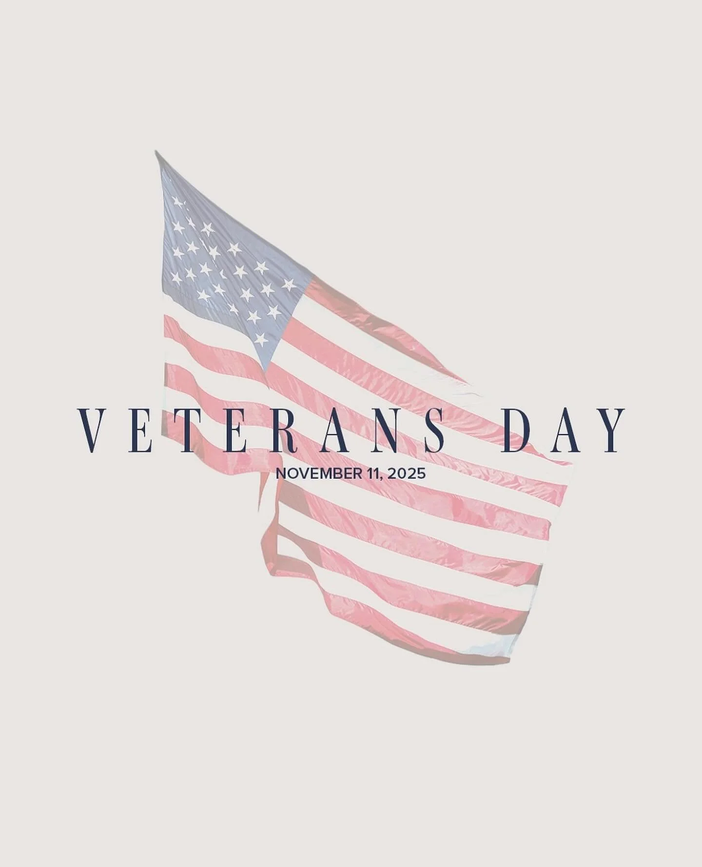 Honoring the courage, sacrifice, and dedication of those who have served. Thank you, veterans!