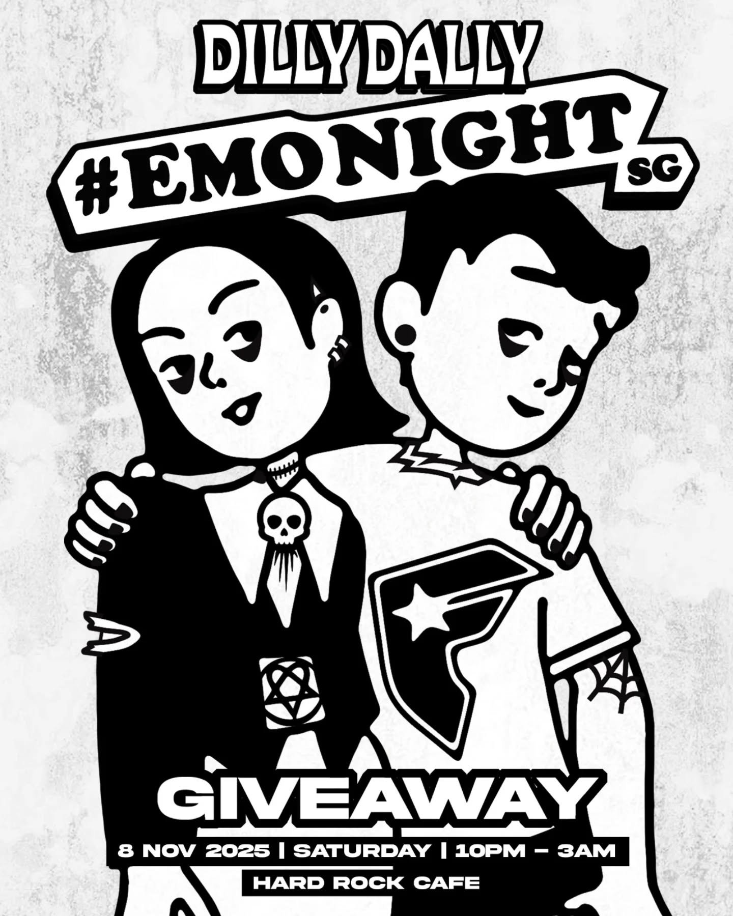 🎸 WIN EMONIGHTSG TICKETS &mdash; ON US! 🖤
Got a legendary drunken or hangover story your friends still bring up? Share it and you might cry-sing your heart out live at @emonightsg &mdash; hangover-free, thanks to @dillydally.sg.

Because let&rsquo;
