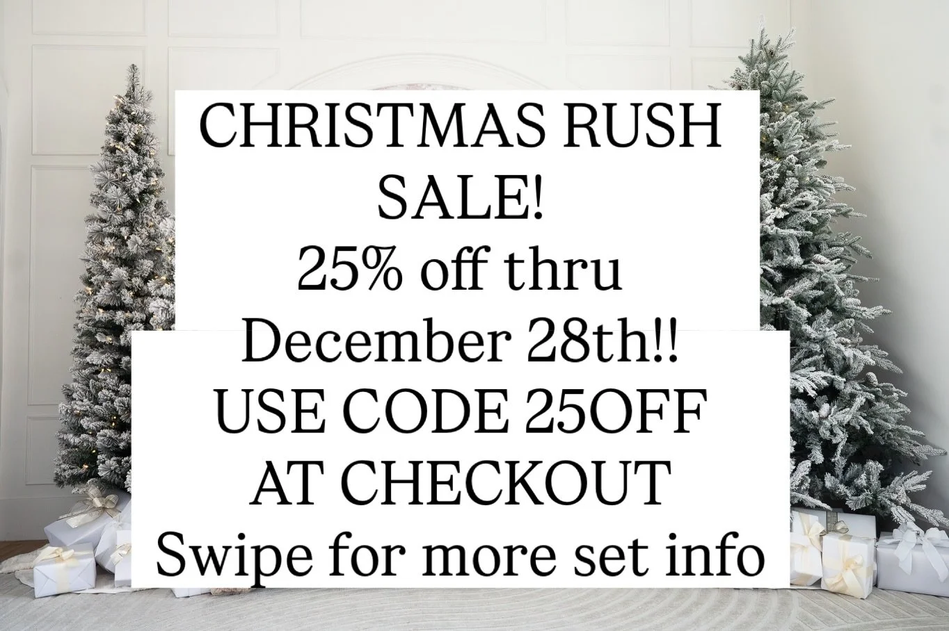 The holidays are FLYING by! One gathering blends into the next, schedules are packed, and suddenly the season is almost over.

These final moments are special!
Kids are home. Family is around. Tine to actually be together.

That&rsquo;s why now is su