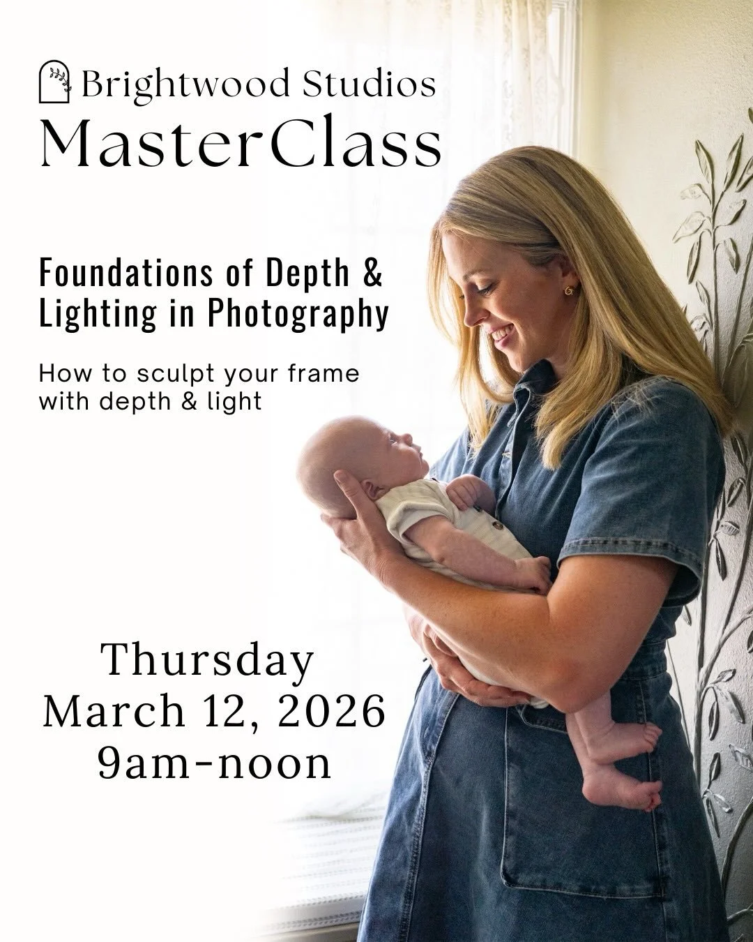 Light shapes more than a subject&mdash;it shapes the story.

Join us for our Photography Masterclass at Brightwood, where we move beyond chasing light and start understanding it.
Learn how natural, reflective, and artificial light define depth, form,