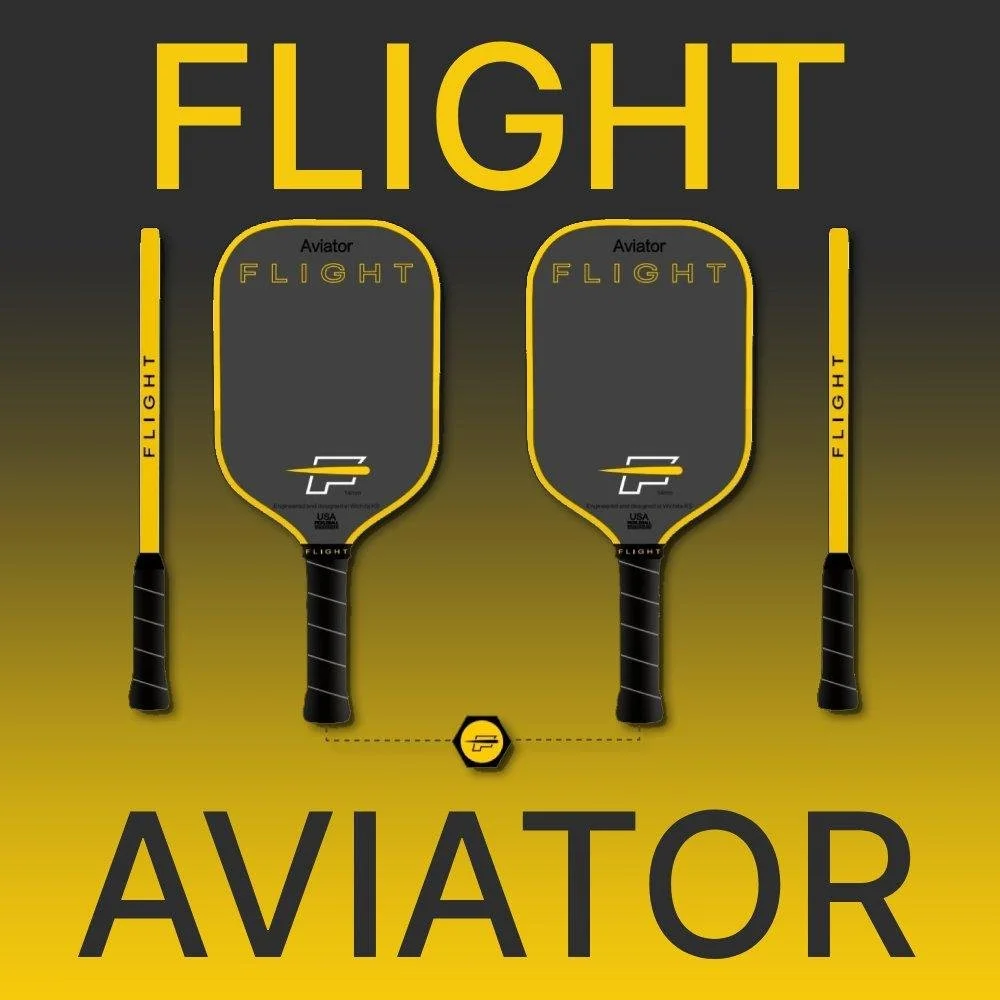 Now boarding: The Aviator.
Precision. Power. Performance. Your ticket to the next level of pickleball.

Preorders are open now. Reserve your seat before takeoff.
https://forms.gle/K6r5agCoTAt1kUfp7