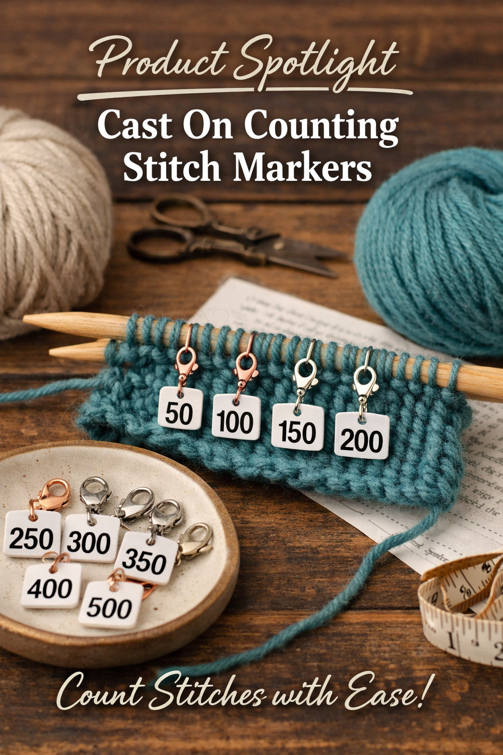 Product Spotlight: Cast On Counting Stitch Markers