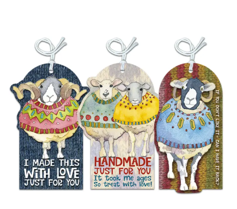 Sheep in Sweaters Crafting Tags