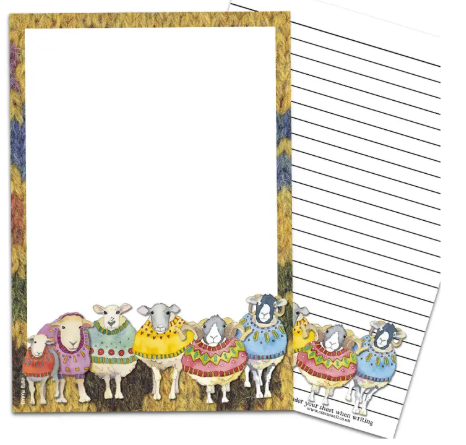 Sheep in Sweaters A5 Writing Pad
