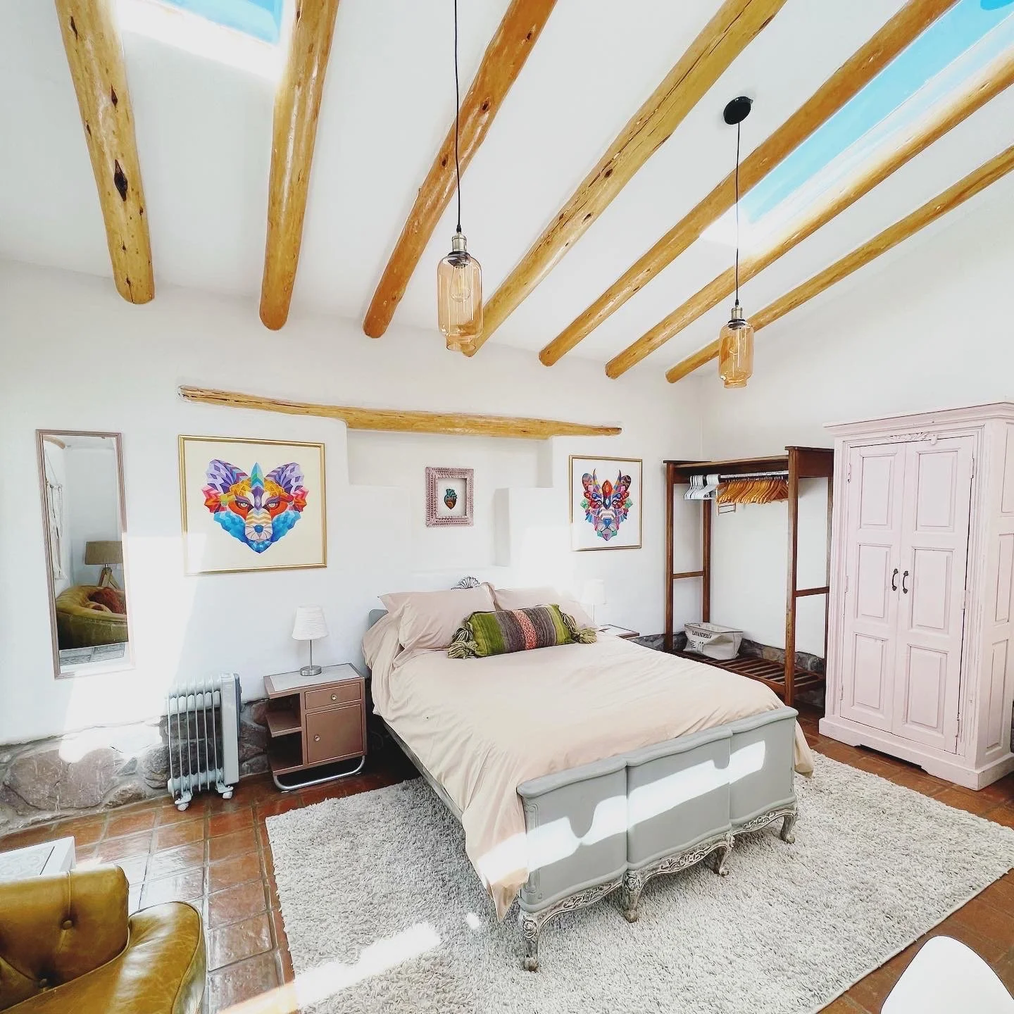 Equipped with a Double bed