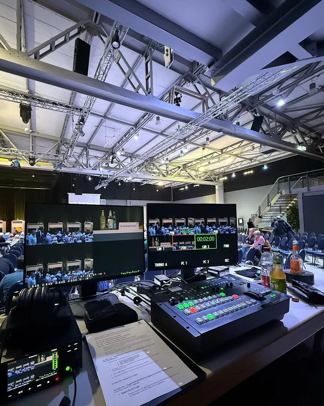 Livestream-produksjon fra arrangement i Oslo