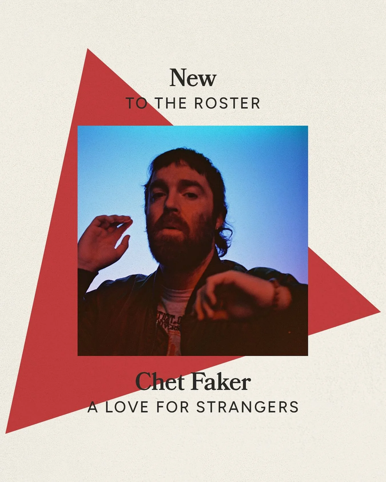 👋 @chetfaker 🤯

Critically-acclaimed Australian singer-songwriter Chet Faker joins the day job radio roster. Another artist we&rsquo;ve admired for years and years &hearts;️

Support over the years from BBC Radio 1, BBC Radio 2, 6 Music, Jazz FM an