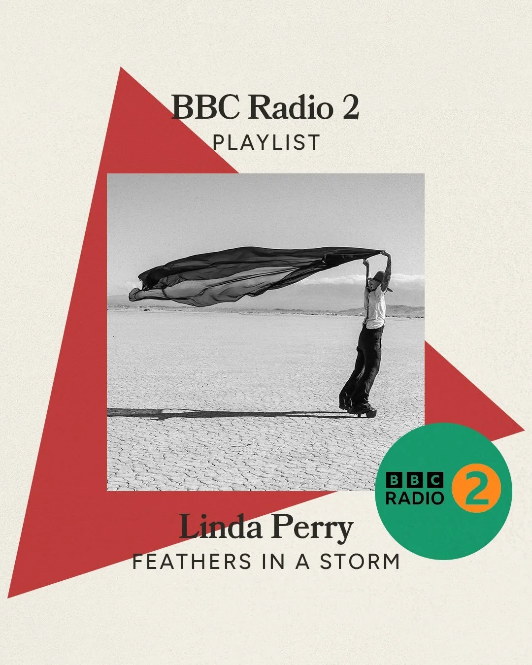 ➕ @reallindaperry added to the @bbcradio2 playlist with &ldquo;Feathers In A Storm&rdquo; 🪶 

Linda also joins Vernon Kay all this week on Radio 2 to share her Tracks Of My Years. The full episode is available on iPlayer and YouTube now &hearts;️

T