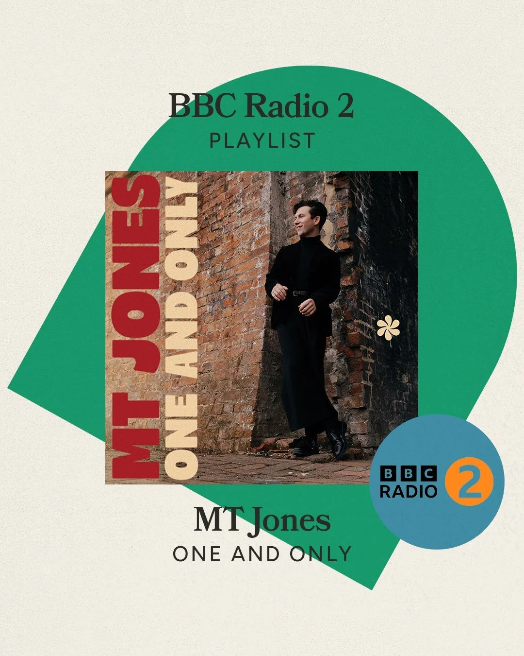 ➕ @mtjonesmusic added to the @bbcradio2 and @jazzfmuk playlist with brand new single &ldquo;One And Only&rdquo; 🥇

The release is to celebrate MT&rsquo;s biggest tour to date across UK/EU - including London&rsquo;s O2 Shepherd&rsquo;s Bush Empire 😮