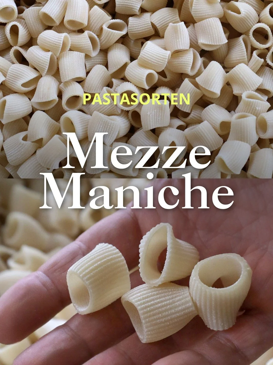 #KnowYourPasta

MEZZE MANICHE
Fresh pasta, made in-house every day. Different shapes. Same quality.
