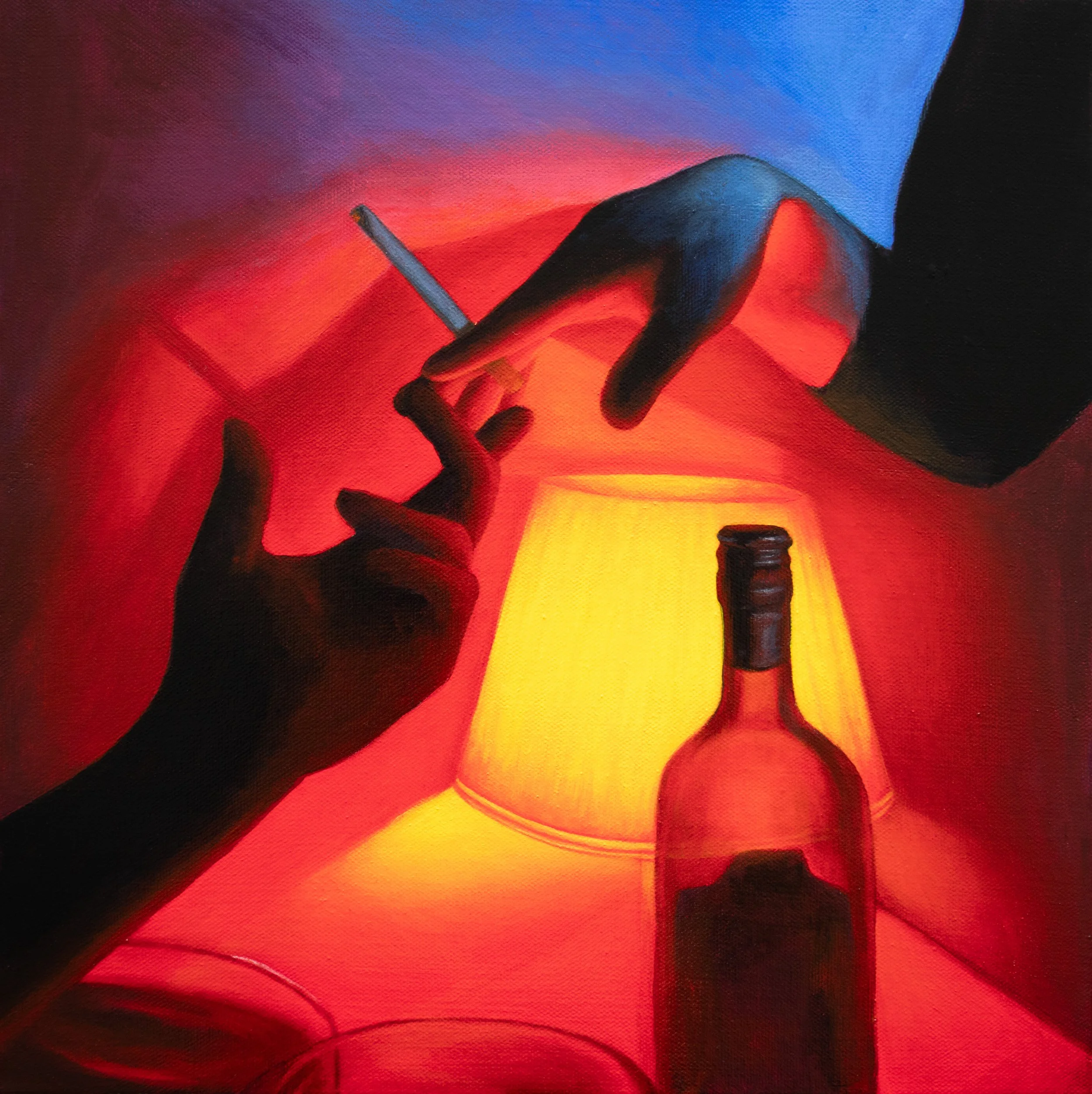 Warmth, 2025.
Acrylic on Canvas.