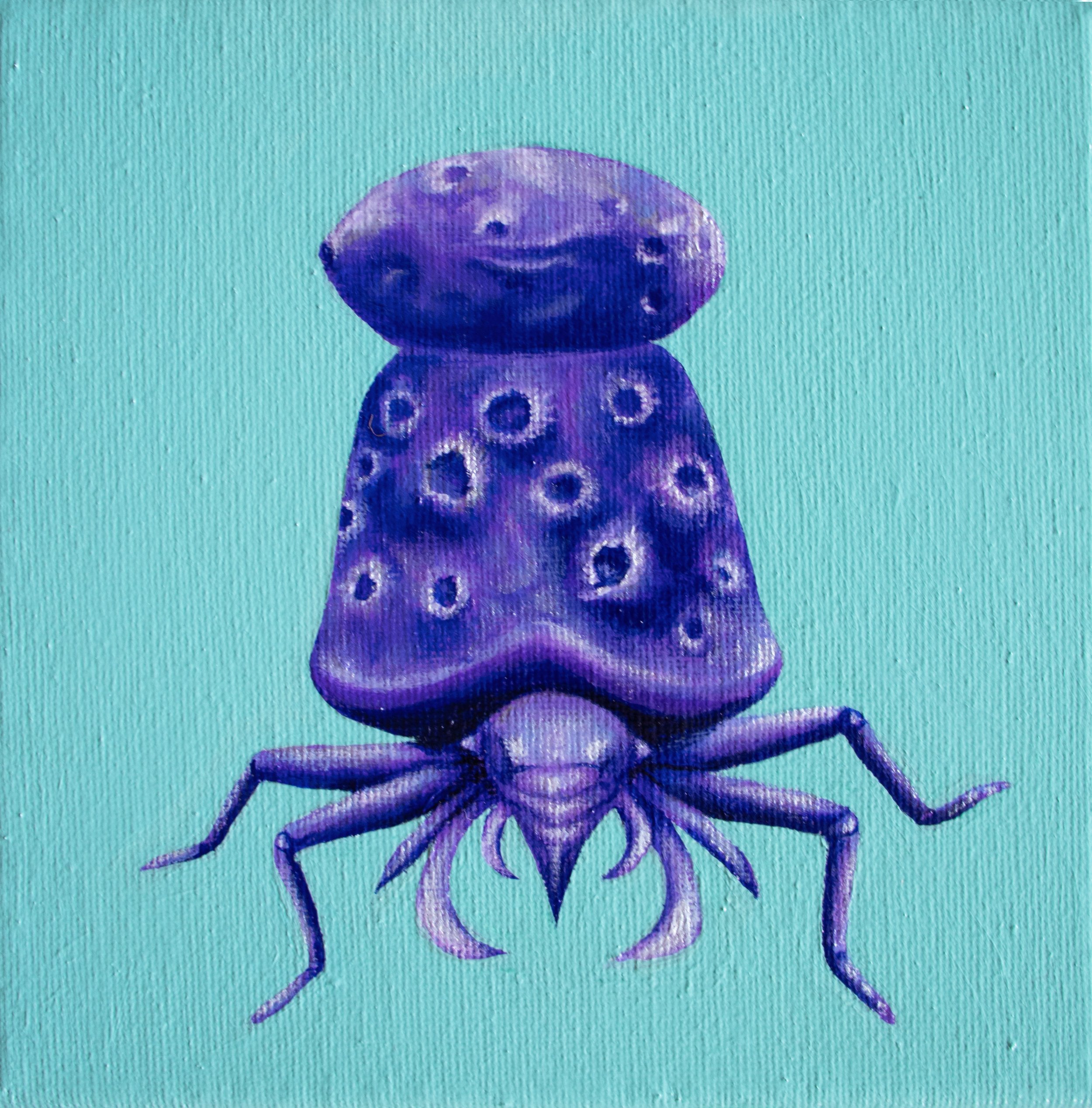 Poisonhorn Bug Painting
