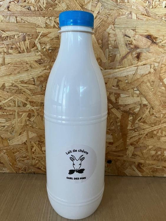 Lait de chèvre cru non pasteurisé - 1L