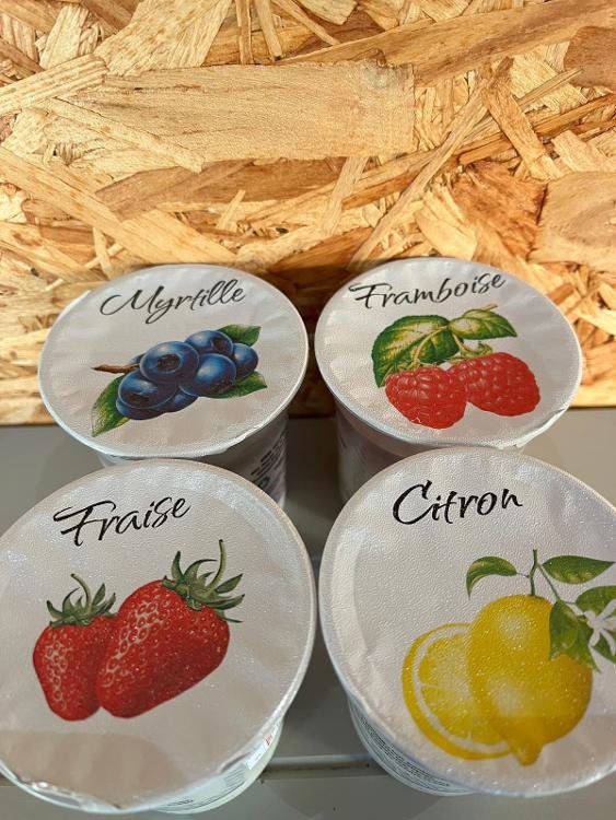 Multi-fruits au lait de chèvre - 4 x 125 gr