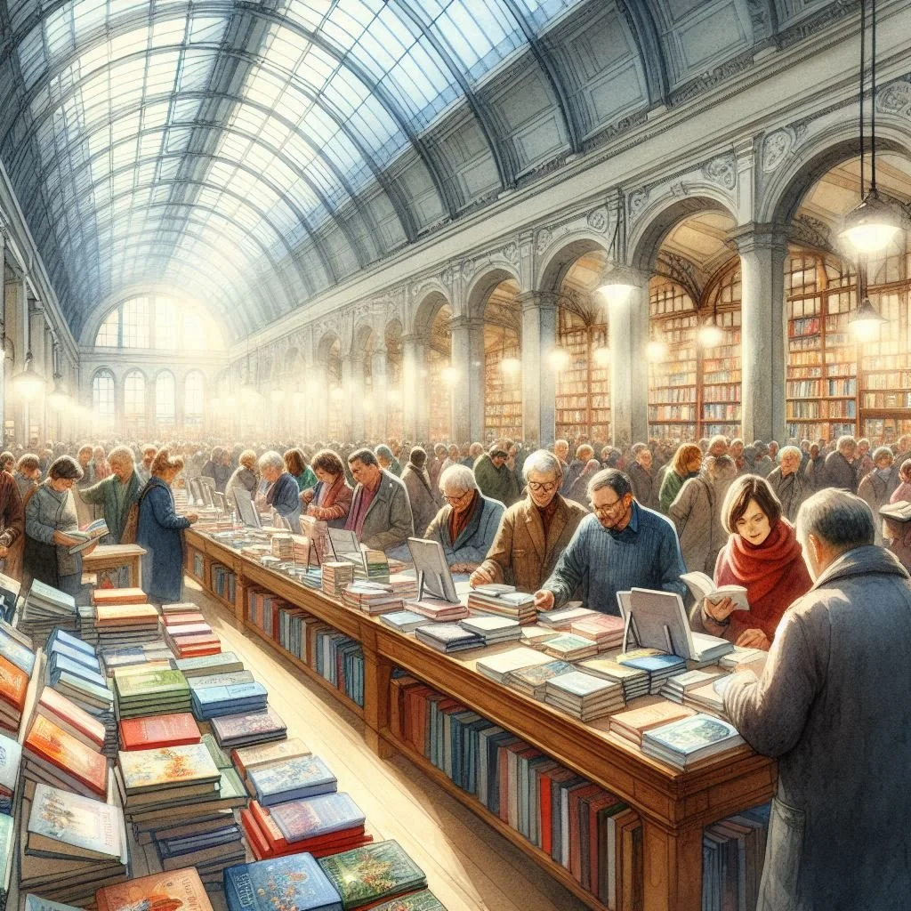 Participer à un salon du livre 