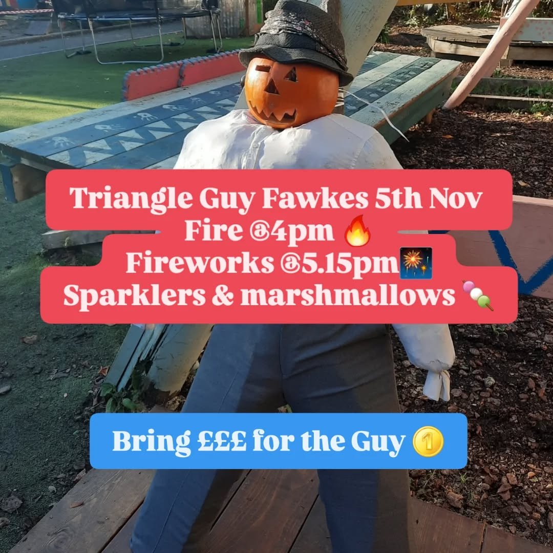 Triangle Adventure Guy Fawkes 5th Nov 🔥🎆🍡