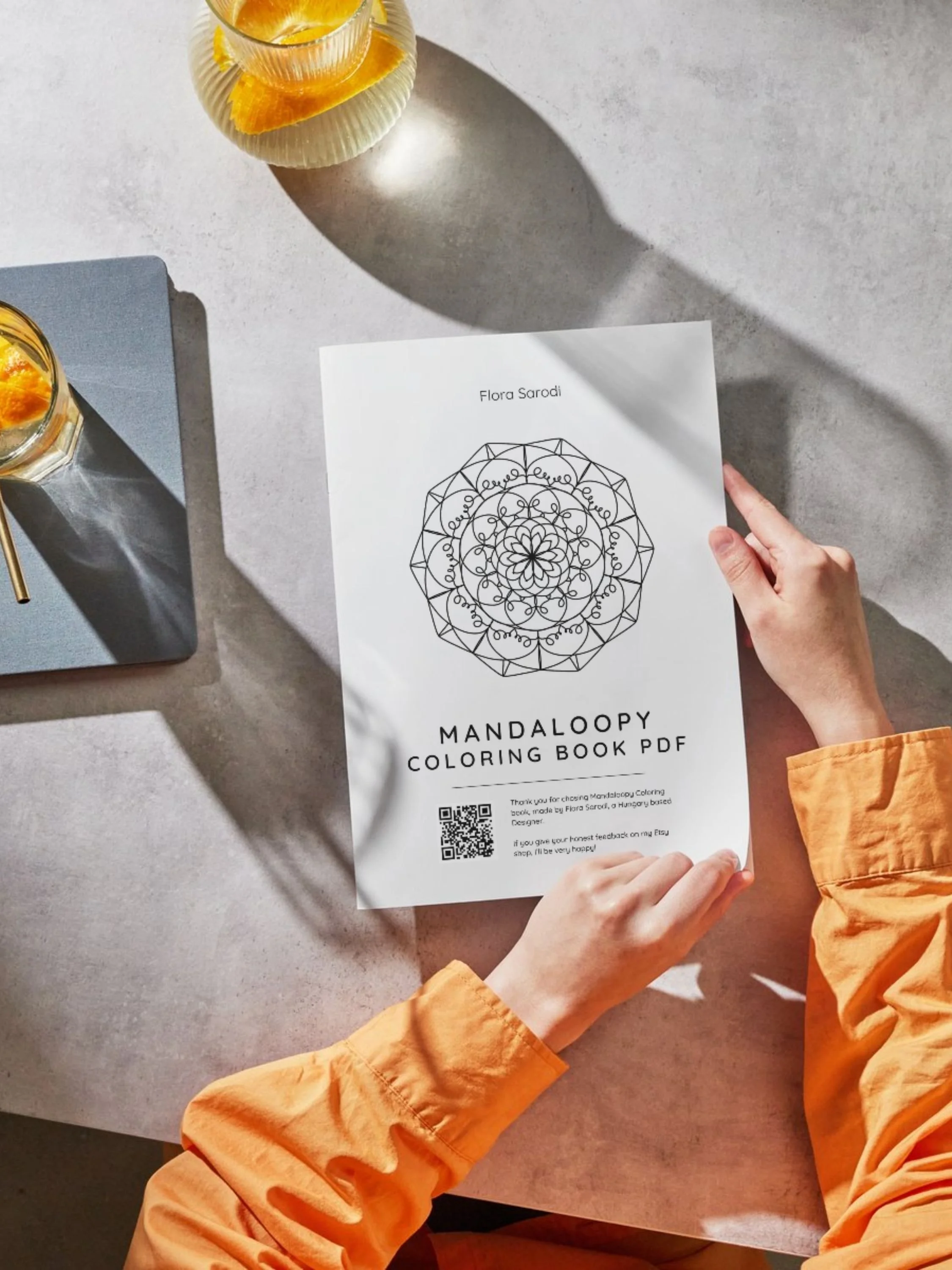 Mandaloopy Színező pdf (50 oldal)