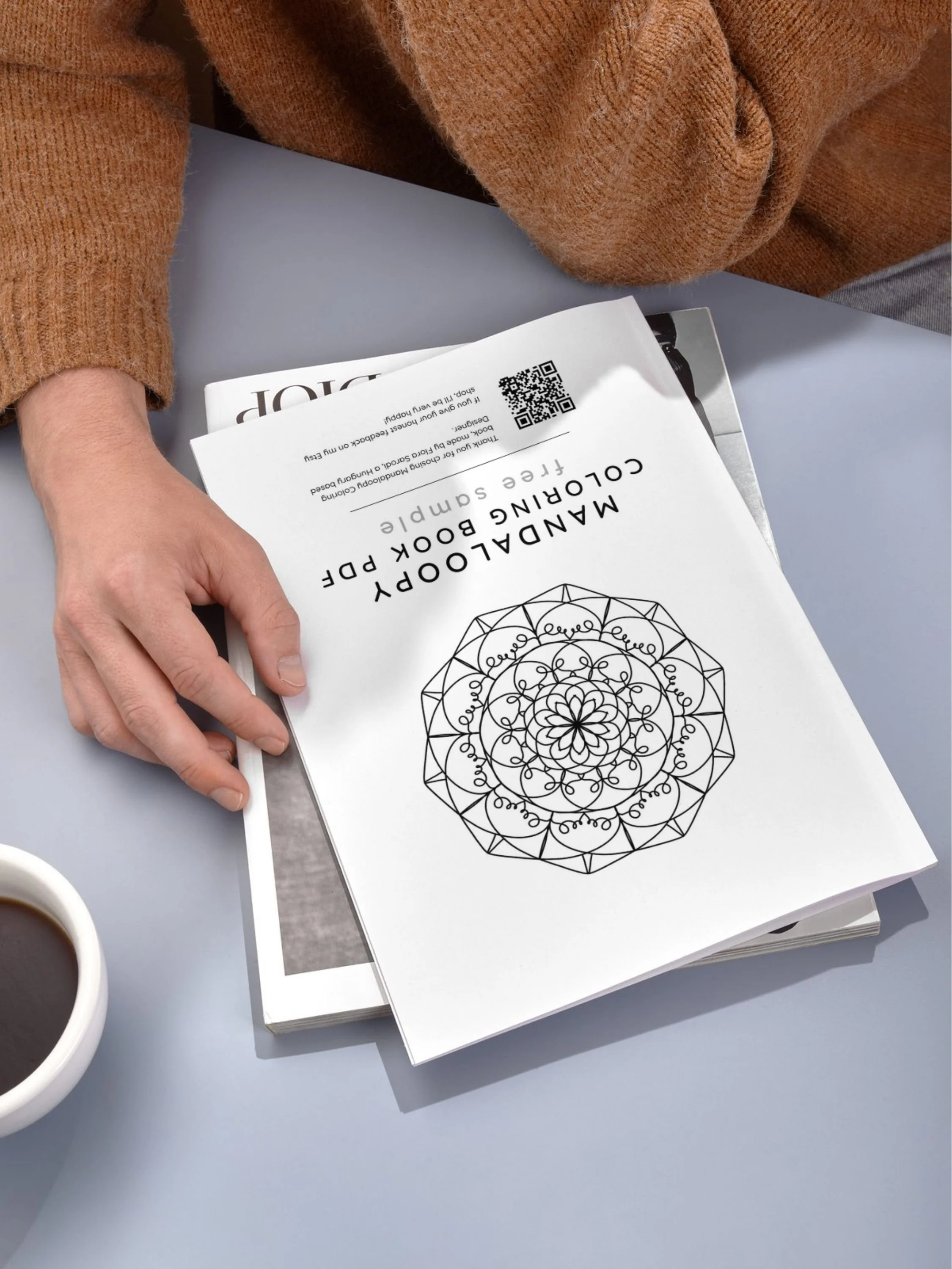 Mandaloopy Színező - ingyenes, 3 oldalas minta