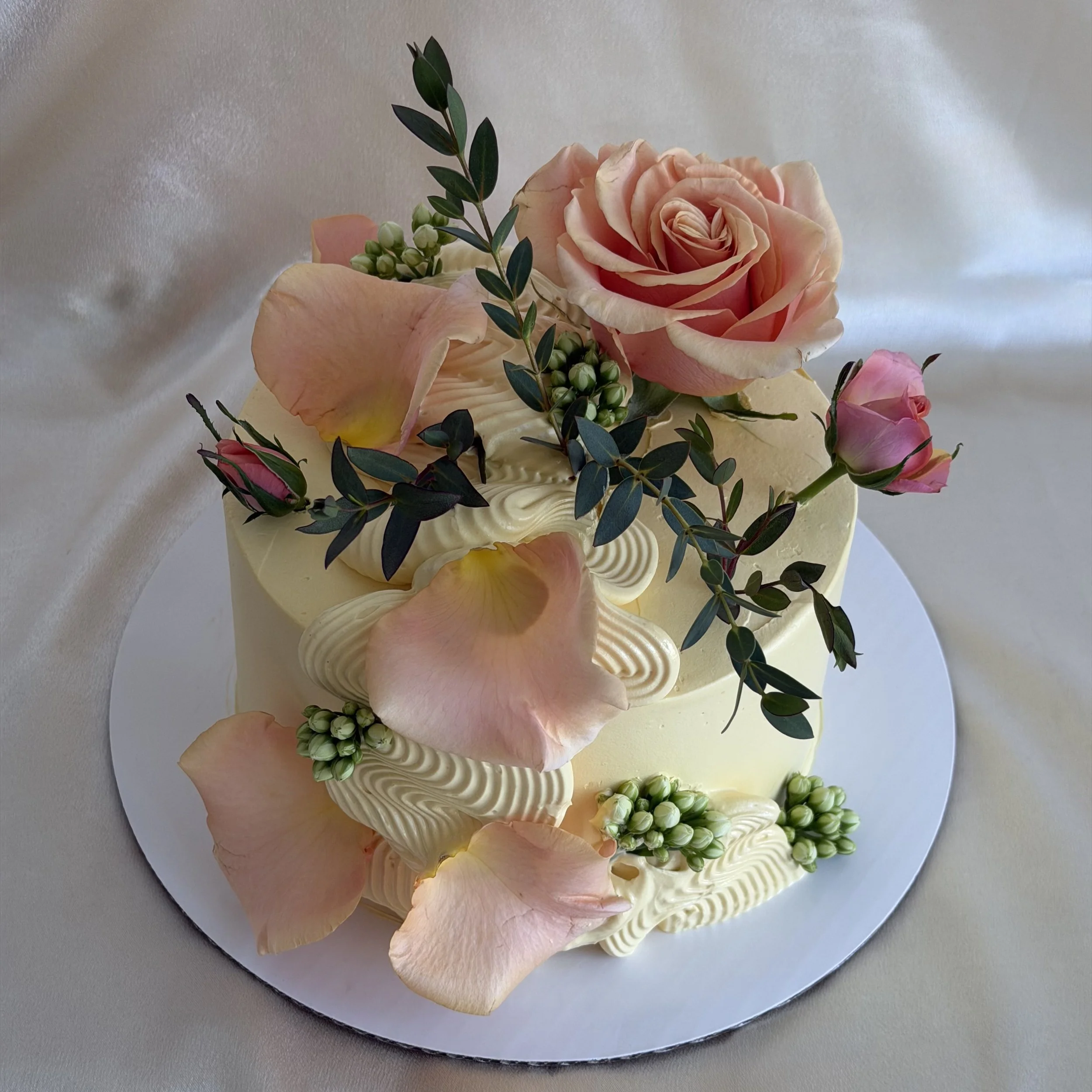 Floral Wedding Cake
