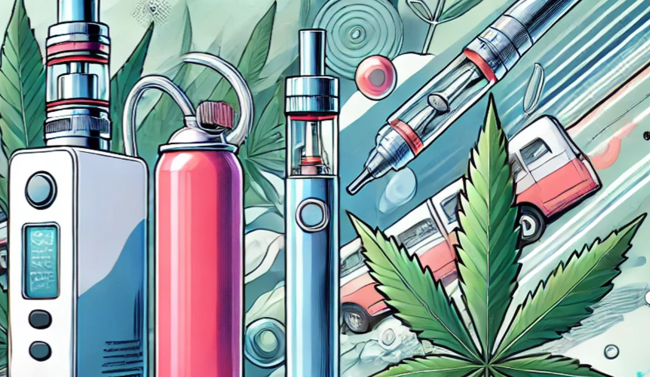 VAPEN, ALK, LACHGAS UND KIFFEN