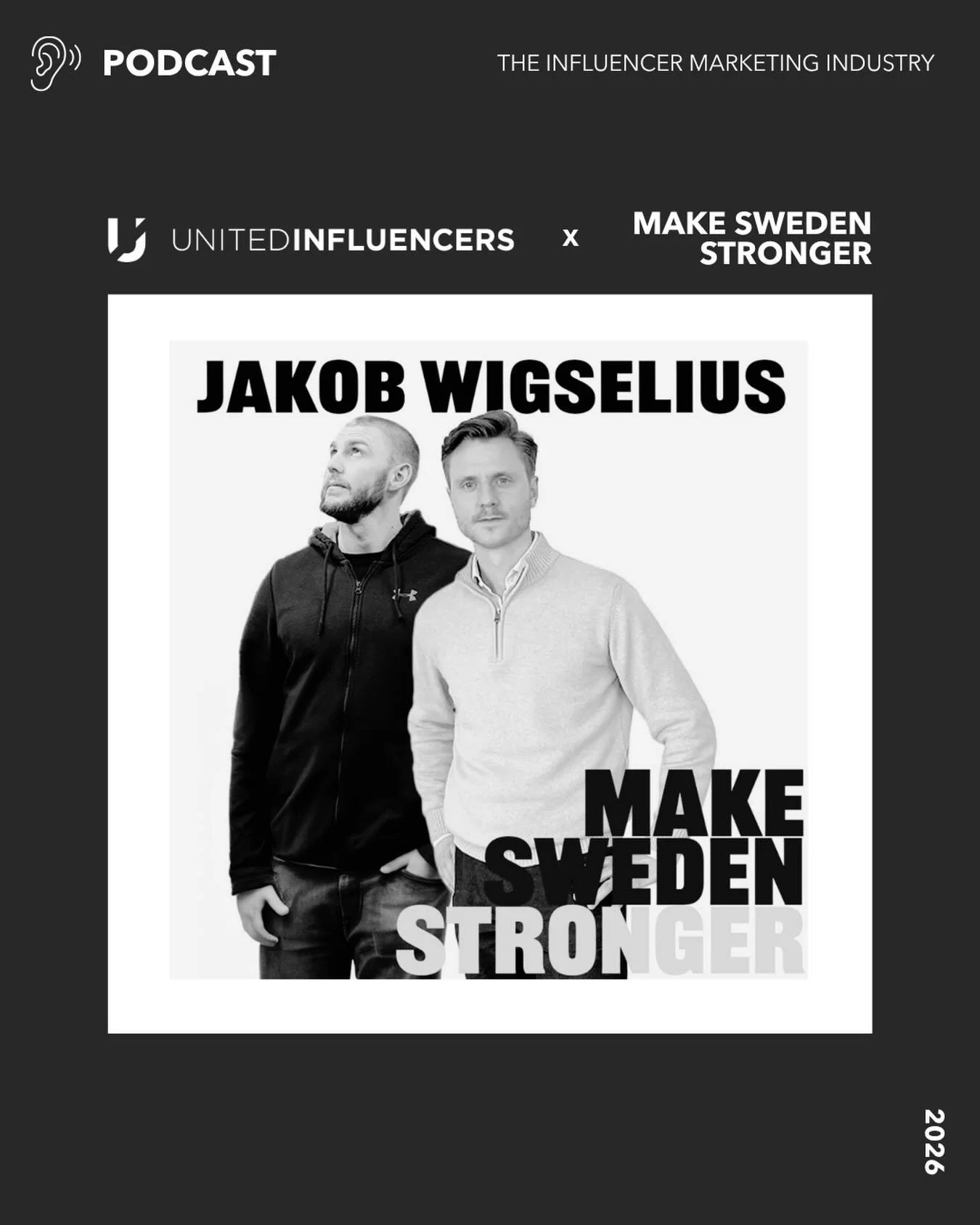 From the early days to today&rsquo;s strategic landscape, influencer marketing is constantly evolving.

Our CEO Jakob recently sat down with Joel L&ouml;wenberg on his podcast, Make Sweden Stronger. It was a great conversation centered around brand b