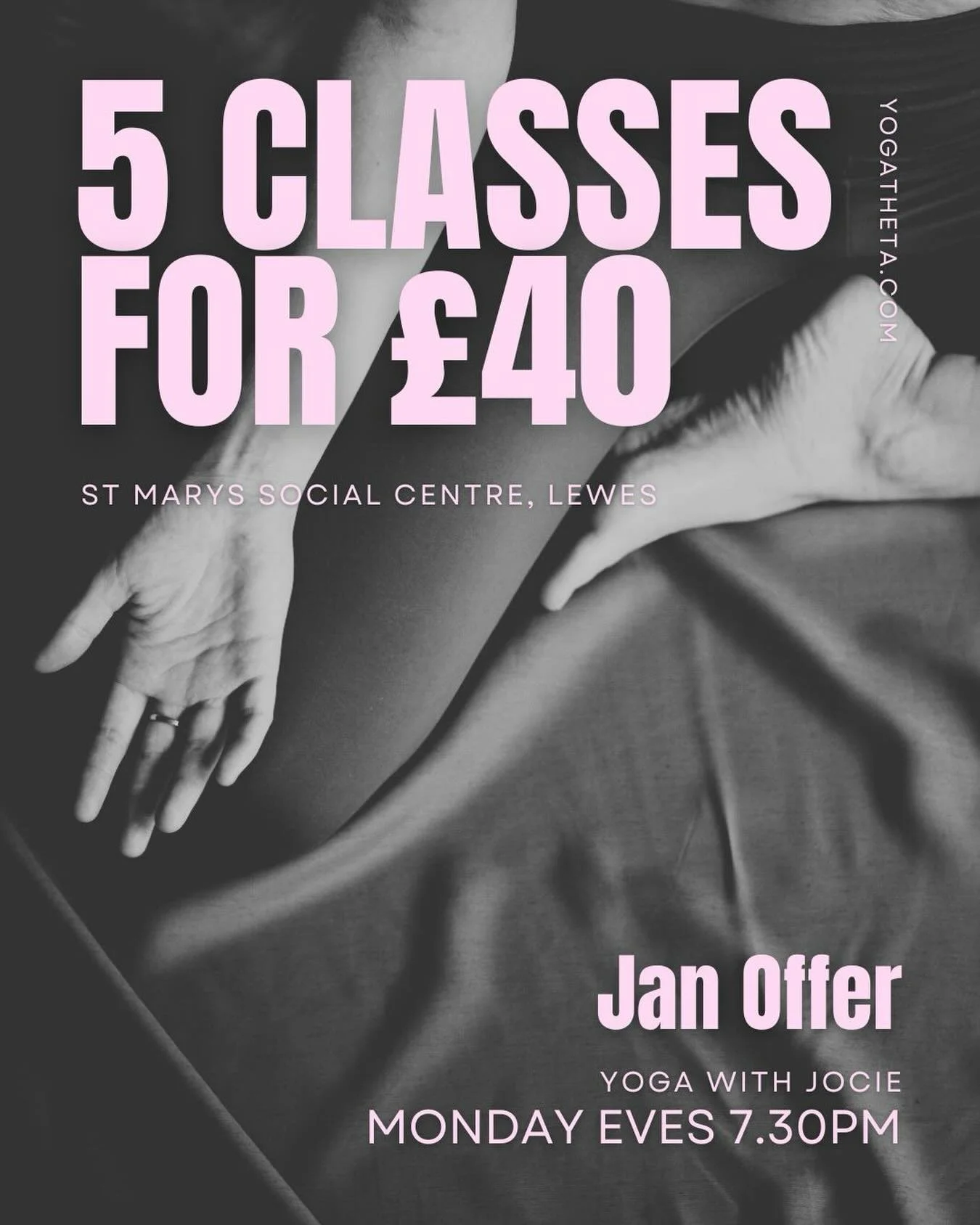 Monday night yoga kicks off again next Monday and as a special New Year offer you can get the whole term (5 weeks) for just &pound;40! 🤩 Book via link in bio on on my website 💛

Looking forward to flowing with my Lewes yoga fam again 🫶🏻 

Happy g