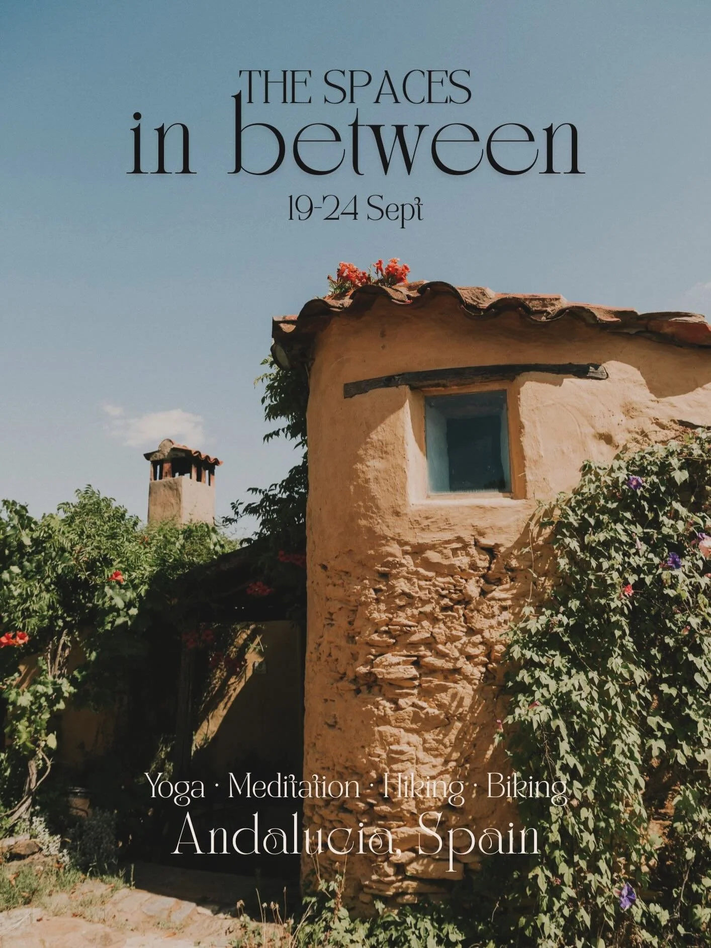 The Spaces in Between Retreat
19-24 September ✨

Set in the warm, stunning landscapes of Andalucia - one of my favourite places in the world, just north west of Sevilla - we land at Finca El Moro. A beautiful, tranquil farm surrounded by sweet chestn