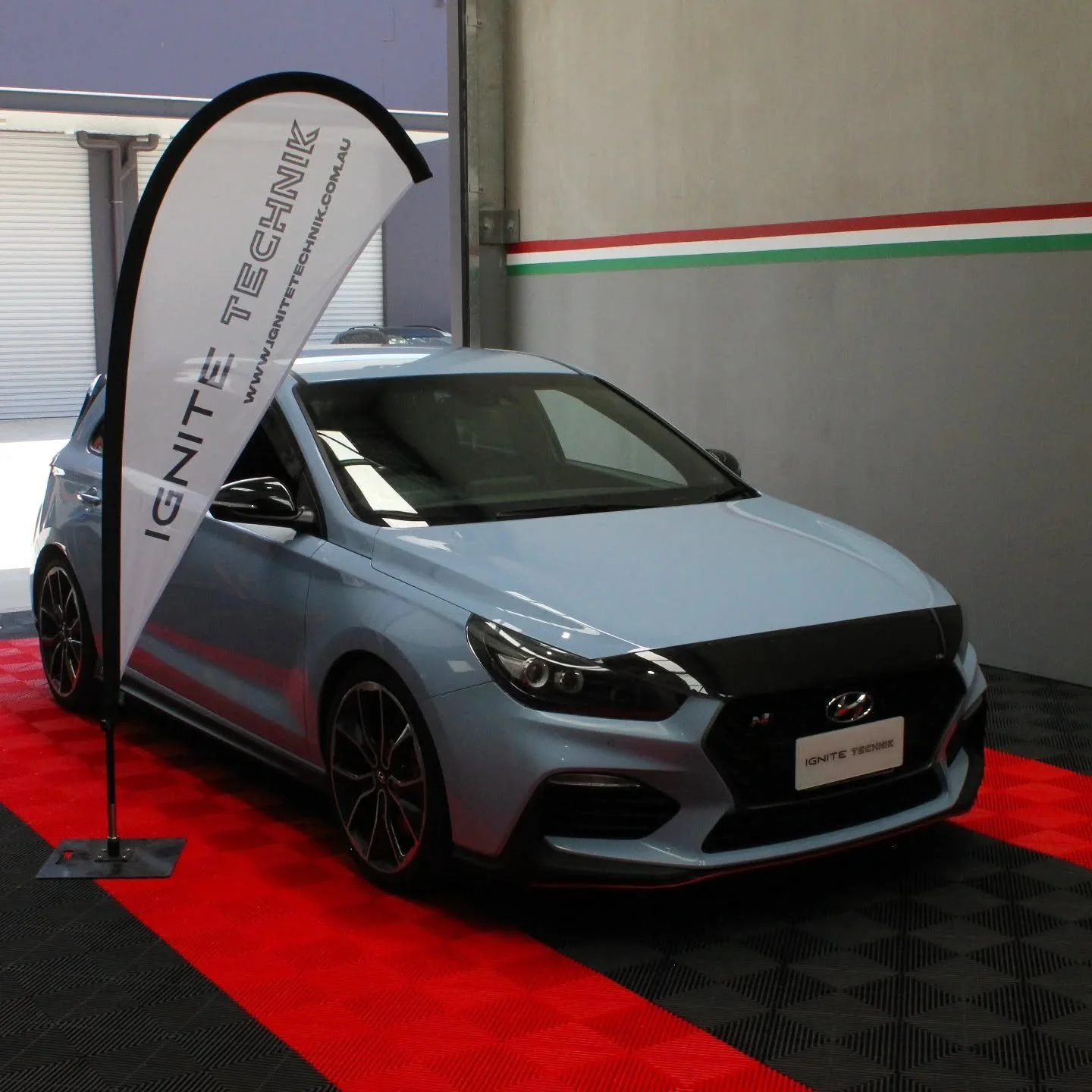 This i30N came in ready to turn it up a notch 🔥

Now running HKS spark plugs, a GFB blow-off valve, and a K&amp;N cold air intake &mdash; all tied together perfectly with our Ignite Technik Master Tune.

Sharper boost response, smoother power delive