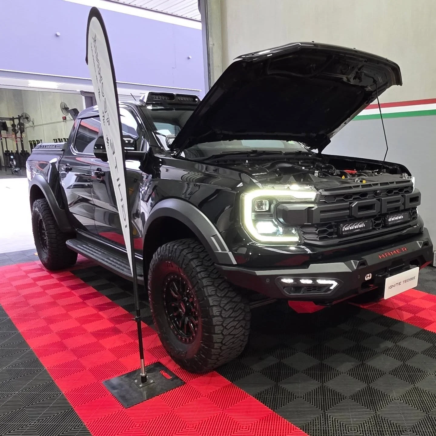 Massive Raptor Week at Ignite Technik! 🦖💨

We&rsquo;ve had two absolute units in the shop this week, each getting a unique dose of the Ignite treatment.

🥈 The Silver Beast:
Performance: Full ECU unlock &amp; our signature Ignite Technik Master Tu