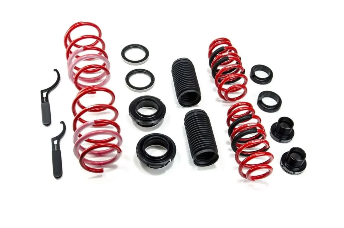 VW GOLF MK8 GTI &amp; R MODELS

Height Adjustable lowering springs by MTS Technik

Combining the functionality of lowering springs, threaded adjustments and a standard shock absorber in one product.

The electronic/hydraulic damping force adjustment 