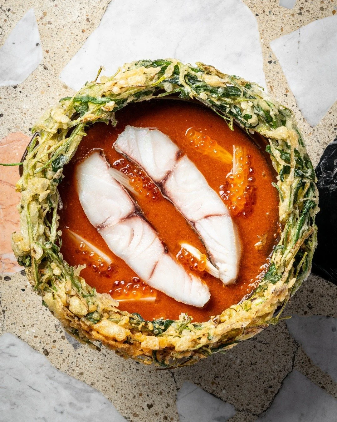 The prettiest orange curry in Bangkok? Just might be. 

The best tasting? Definitely.