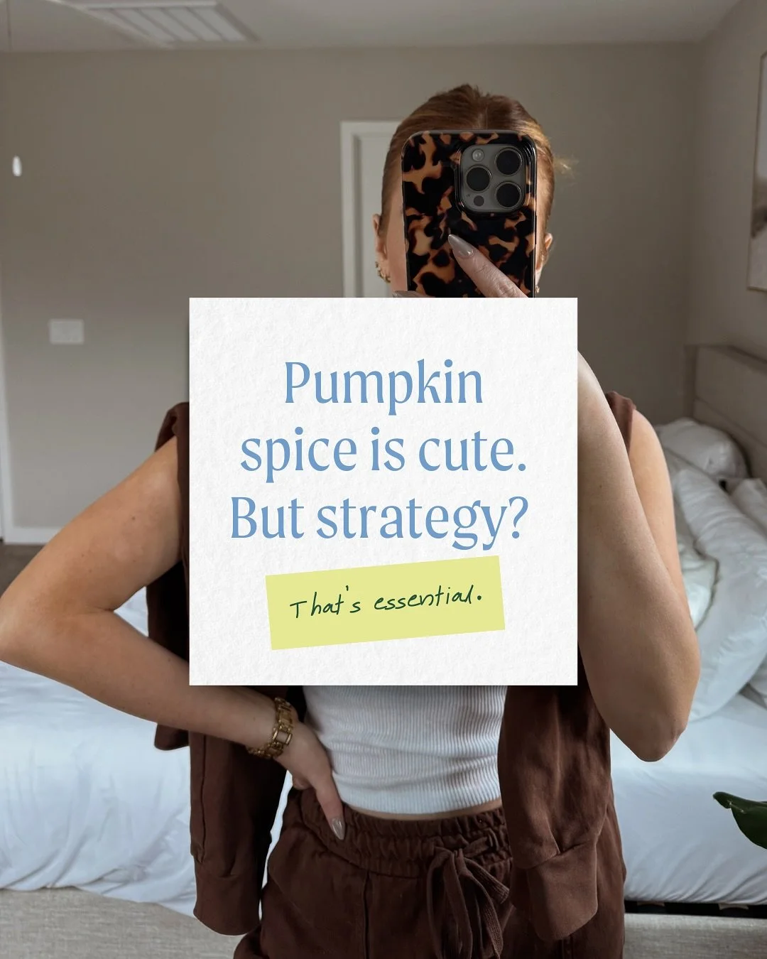 Pumpkin spice gets all the hype this season, but when it comes to your brand, cute content isn&rsquo;t enough. 🍂

Fall is when feeds get noisy because of endless discounts, campaigns launching left and right, and everyone fighting for the same atten