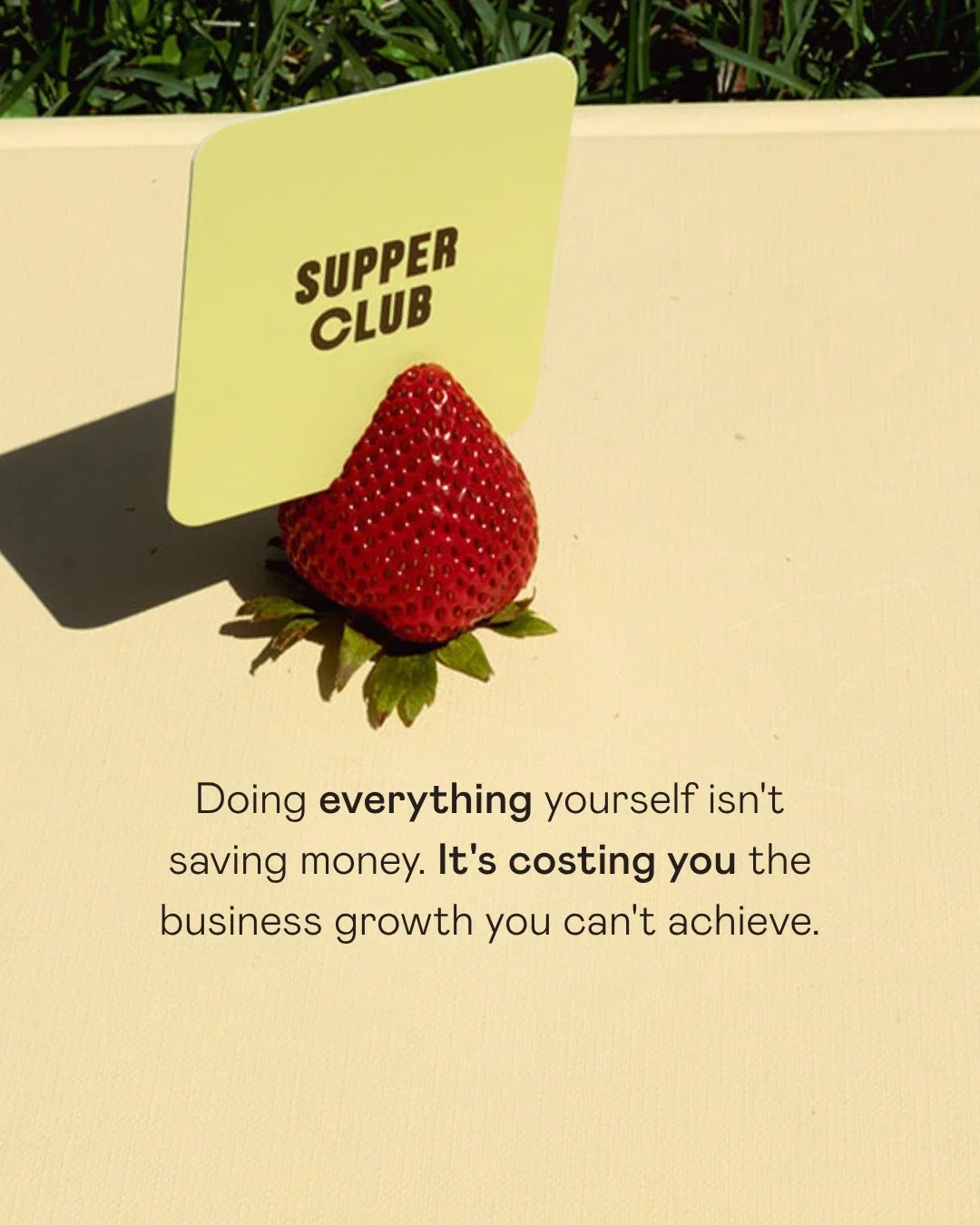 You didn&rsquo;t start your business to spend half your week figuring out what to post.

But here you are. Writing captions at midnight. Stressing about what to share. Wondering why your competitor, who posts way less, seems to be growing faster.

He