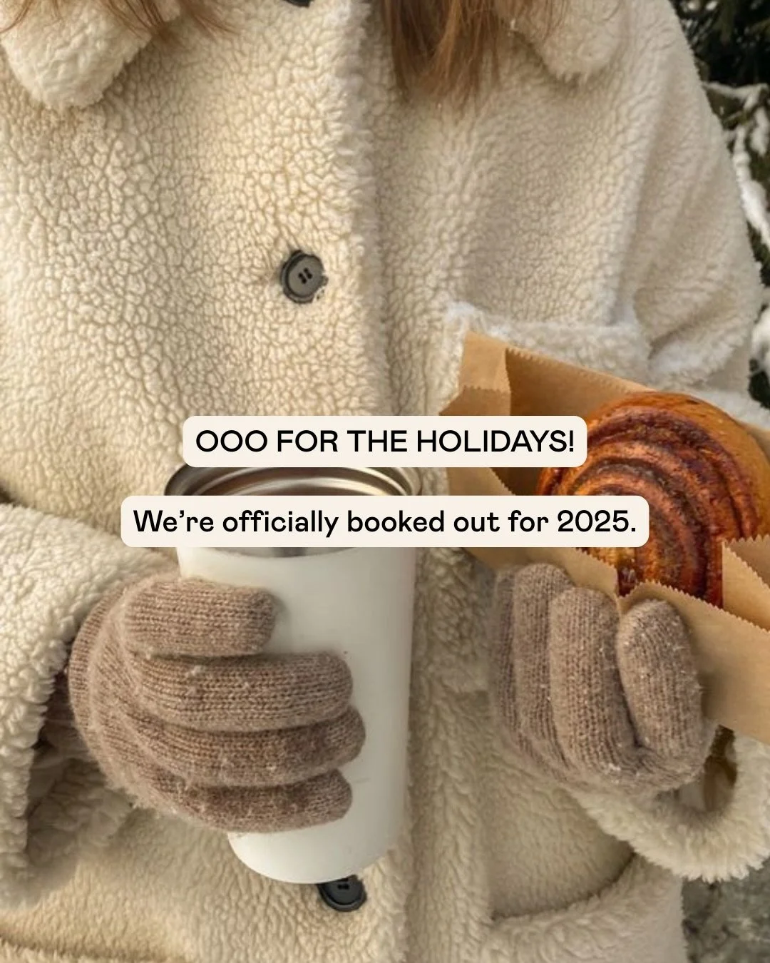 Out of office &amp; officially wrapped for 2025 🎁✨

We&rsquo;re fully booked and stepping into a little holiday rest. We&rsquo;ll be back in January 2026 &mdash; refreshed, inspired, and ready to create.

Until then, you can still reserve your spot 