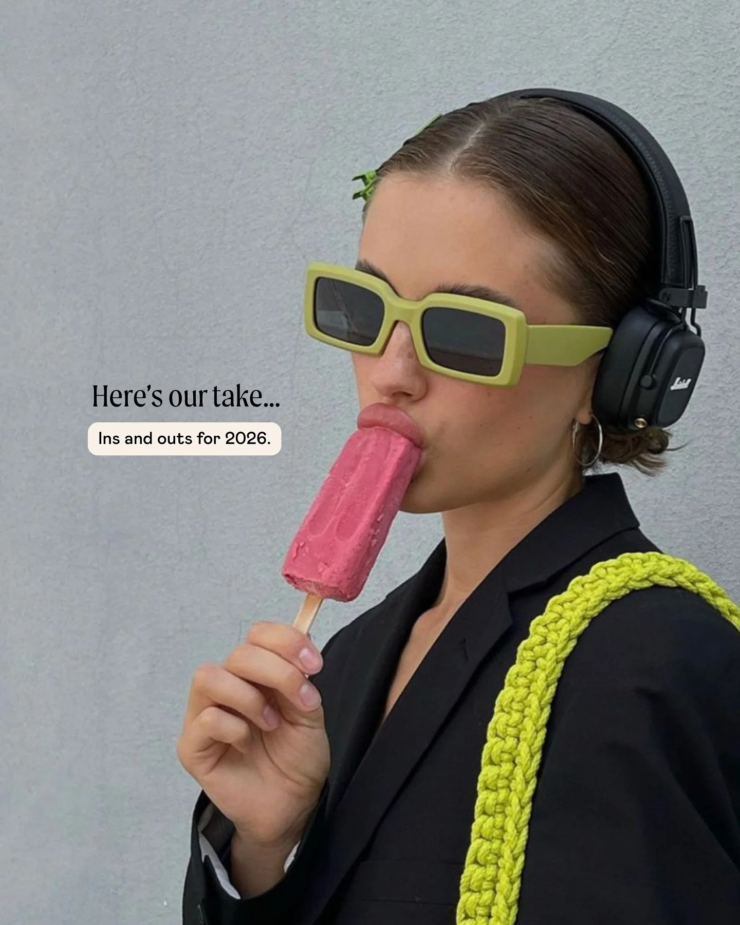 Everyone&rsquo;s sharing their ins &amp; outs.
Here&rsquo;s our view.

We&rsquo;re leaning into work that&rsquo;s intentional, visually considered, and built to perform &mdash; not just fill space.
Less noise. More clarity.
Content that tells a story