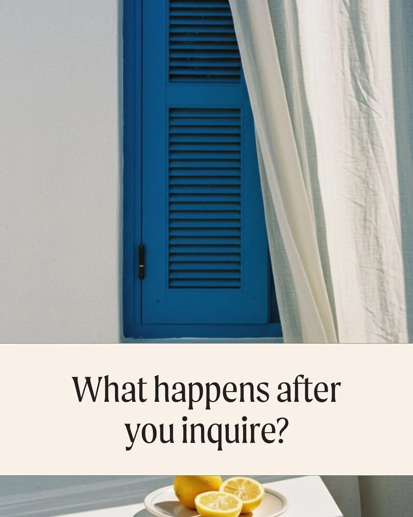 This is what happens after you inquire with us.

No guesswork. No one-size-fits-all approach.
Just a clear, intentional process designed to take your brand from where it is &rarr; to where it&rsquo;s meant to be.
Because good content isn&rsquo;t rand