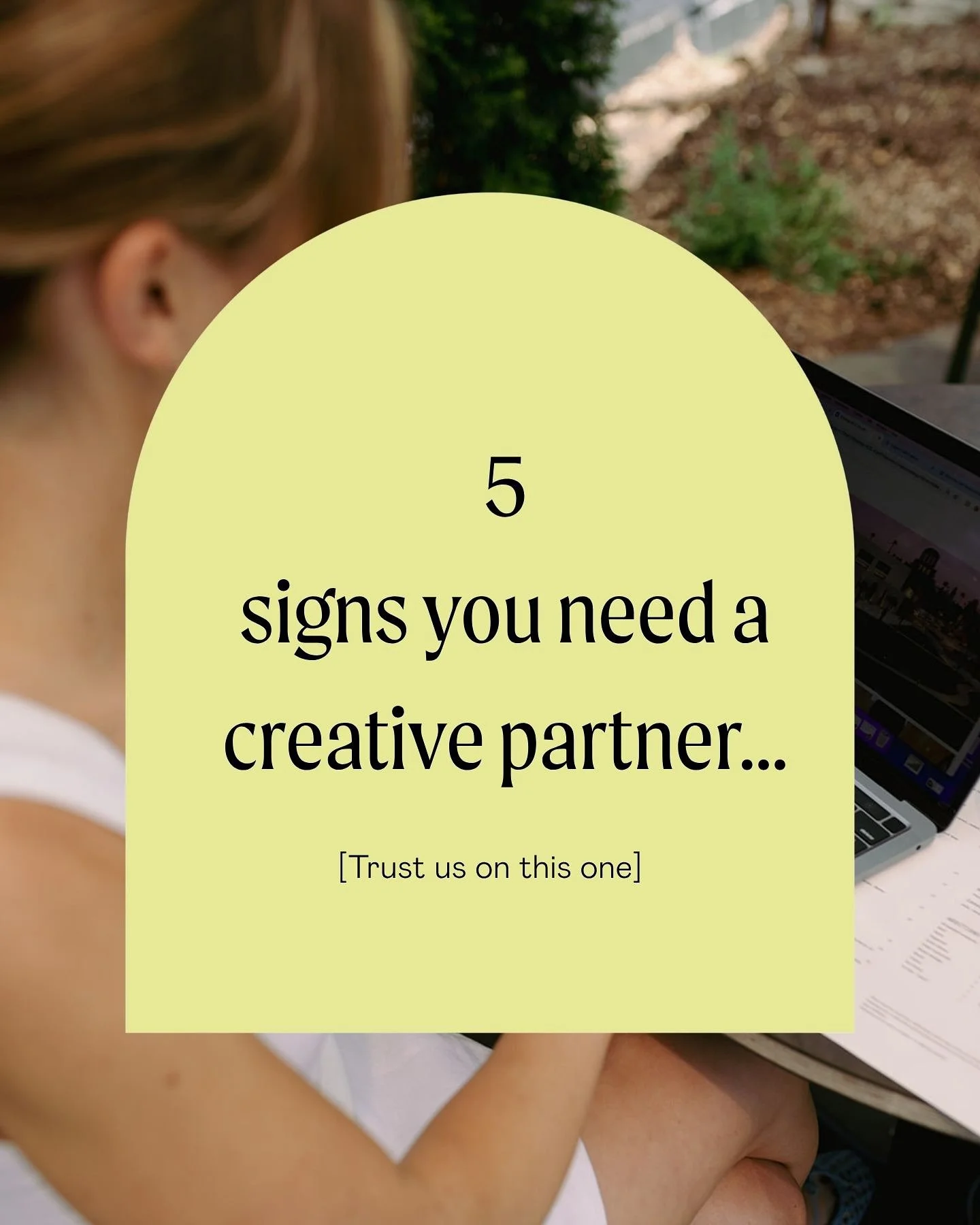 Your content is consistent - but is it actually working for you?

Here are 5 signs you might need a creative partner

If this resonates, it might be time to stop just creating content and start building a brand.

Pop us a DM and let&rsquo;s chat!

[S