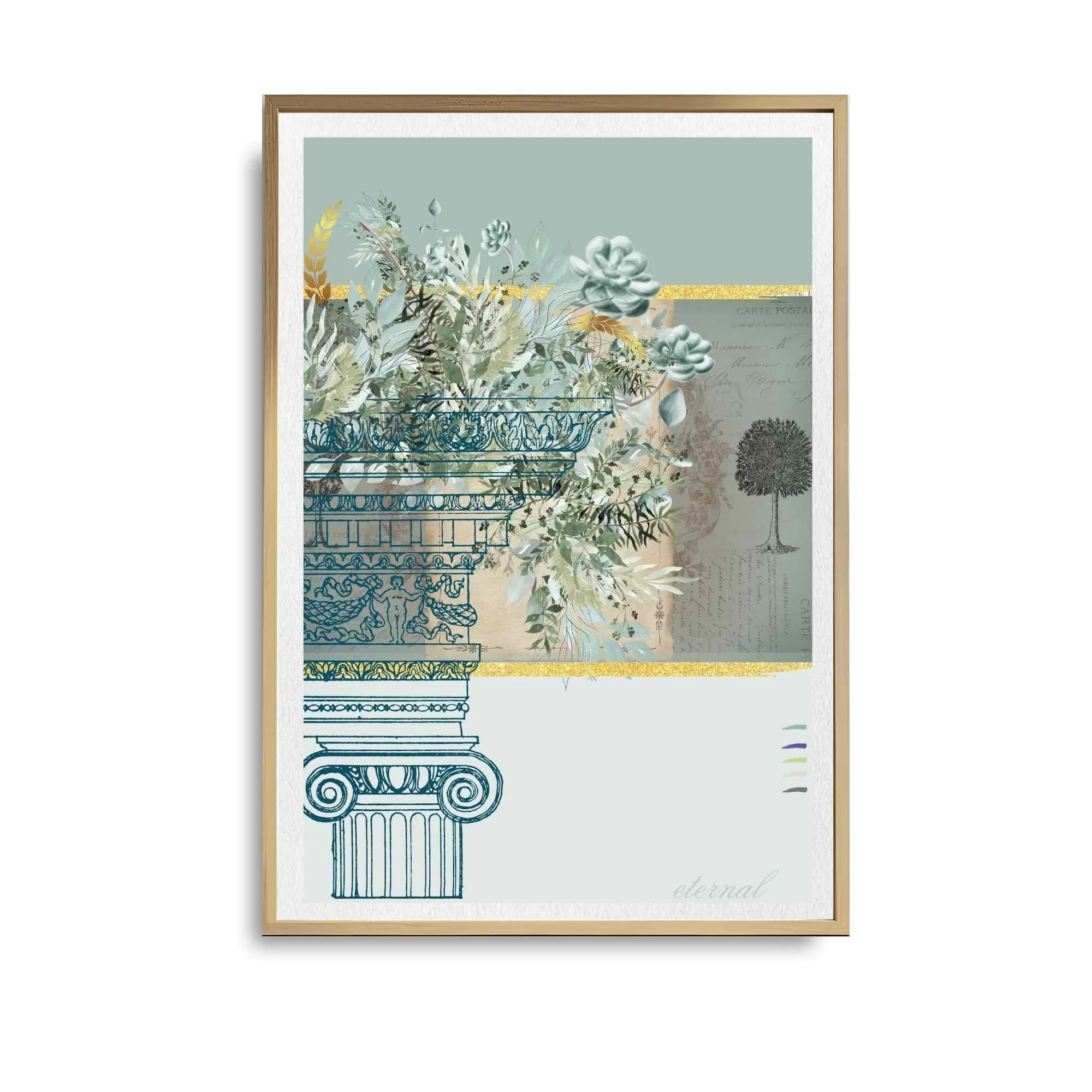 Vintage French-Inspired Botanical Print - Special Edition Wall Art Eternal Art Prints - Eternal Art & Design