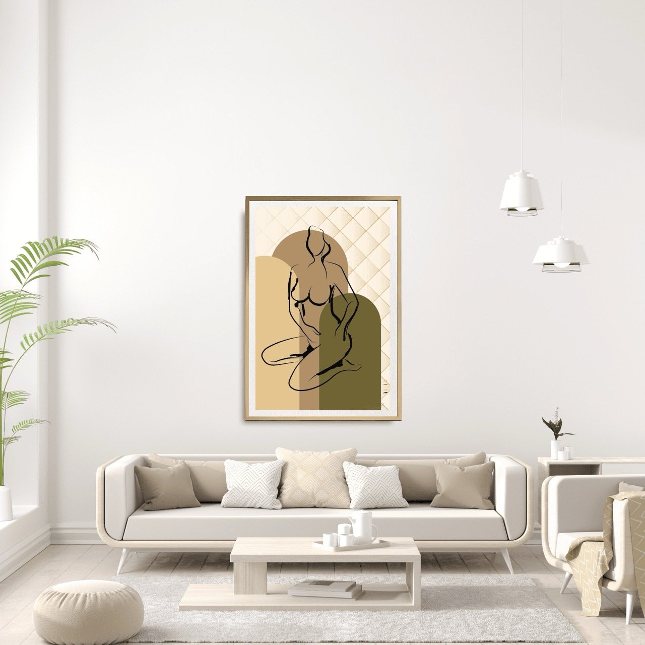 Female Figurative Nude in Archway Art Print, Sydney Artist - Eternal Art Prints - Eternal Art & Design