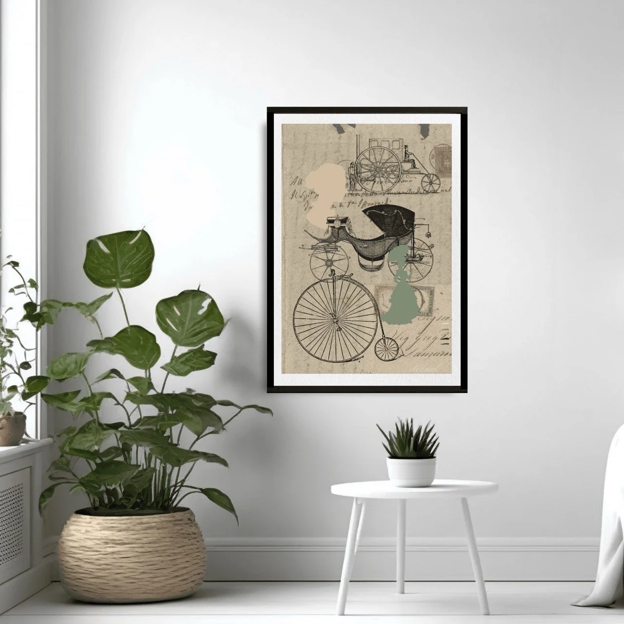 Vintage Cart and Buggy Wall Art Print, Eternal Art Prints - Eternal Art & Design
