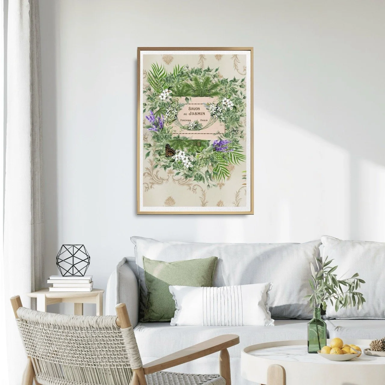 "Savon au Jasmin" Botanical Print - Special Edition Wall Art Eternal Art Prints - Eternal Art & Design