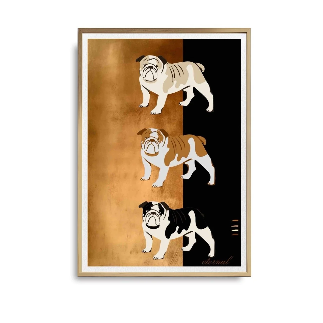 French Bulldog Wall Art Print - Sydney Artist, Eternal Art Prints - Eternal Art & Design